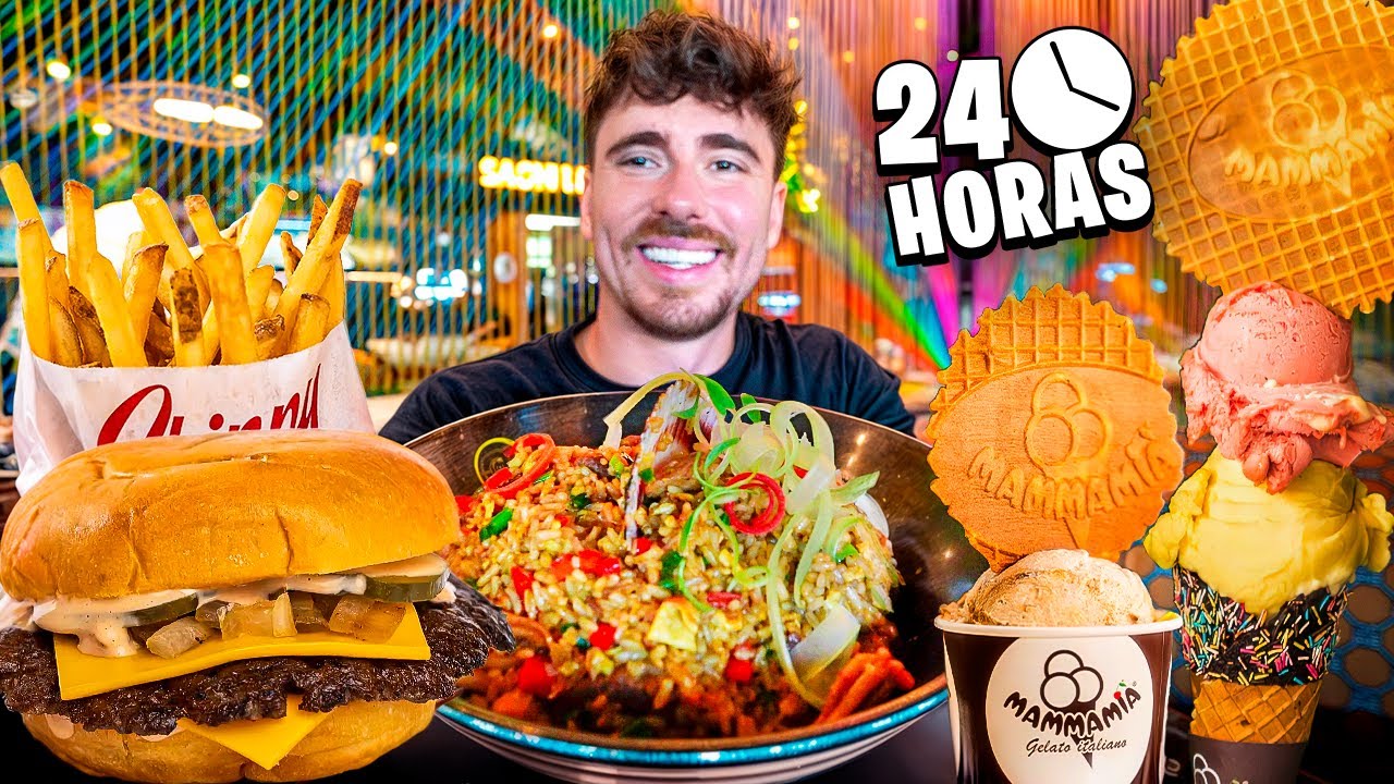 24 HORAS COMENDO EM MIAMI NOS ESTADOS UNIDOS