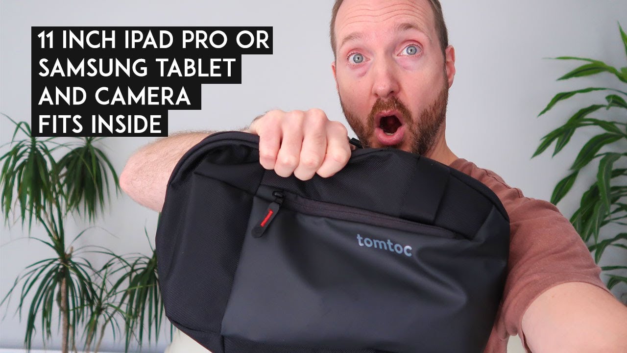 Подробный обзор: сумка-слинг Tomtoc Crossbody EDC 11 дюймов — идеальный размер?