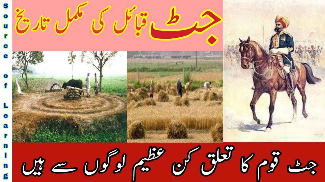 History of Jutt Caste in Urdu | Jatt People History | جٹ قوم کی تاریخ | Source of Learning