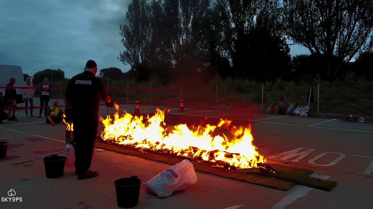 ZC Social Media and The Friends Of Wisdom Hospice Fire-walk challenge 2017