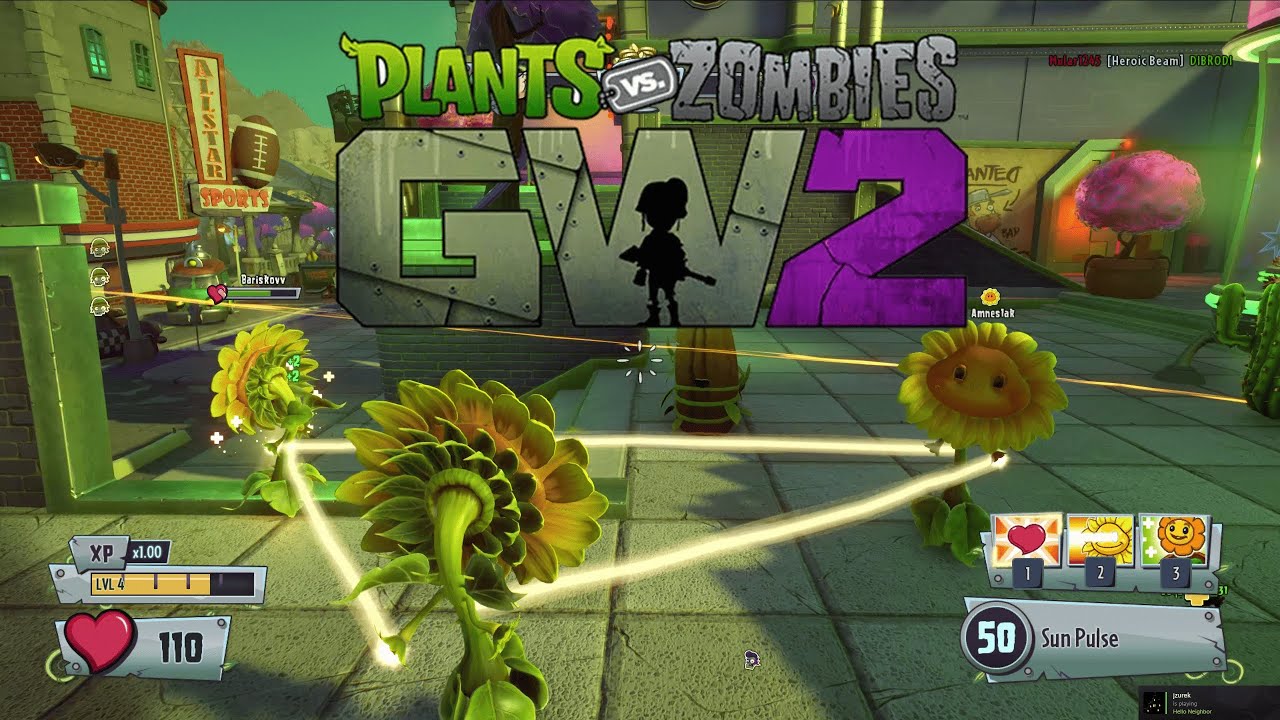 The whole team was healing | Garden Warfare 2
