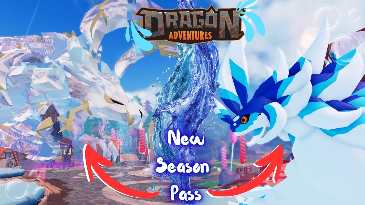 💦Новый 3-й сезон уже здесь + Новый дикий режим + И многое другое!! | Roblox Dragon Adventures | 3...
