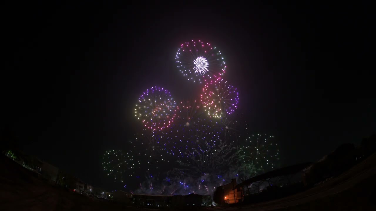 20260118台南新寮鎮安宮煙火1+2場合輯相機錄影4K