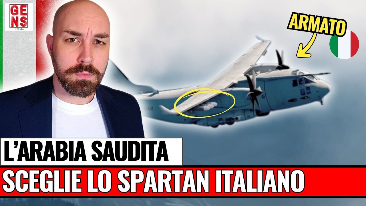 LEONARDO CONQUISTA L'ARABIA SAUDITA con IL NUOVO C-27J MPA SPARTAN
