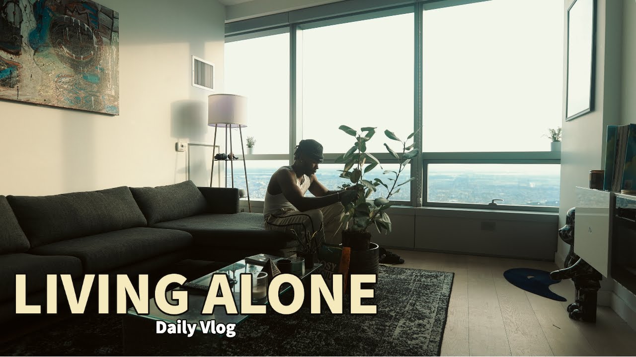 Living Alone l Getting My Life Together & Being Productive