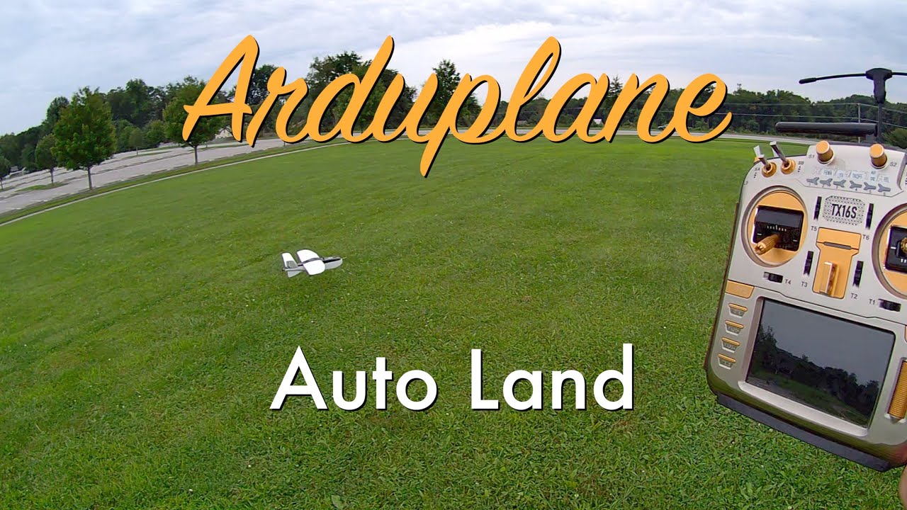 How To - Arduplane Auto Land Using Lidar - My Parameters