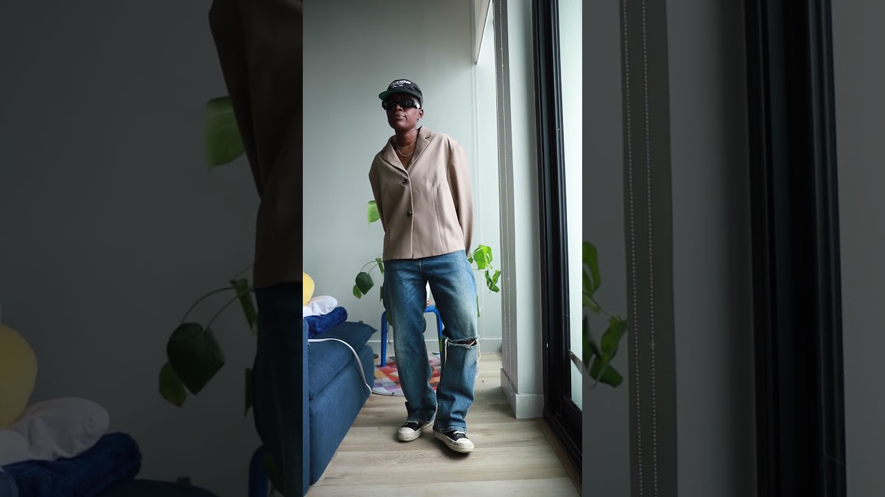Oversized Blazer Look