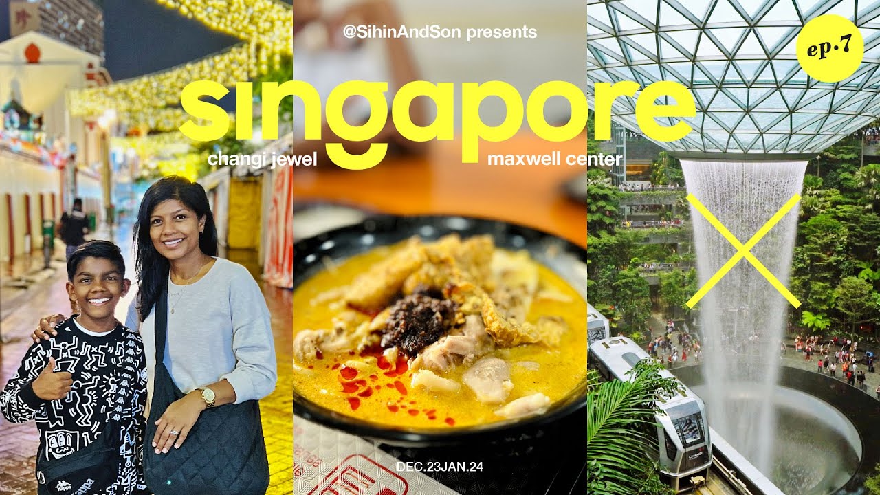 I can't believe they shut it down + Maxwell Hawker Centre + Little India & Chinatown