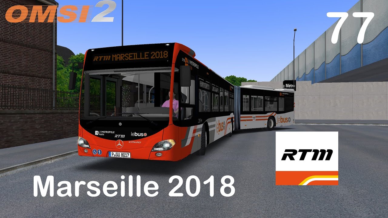 OMSI 2 | Ep 77 | Marseille 2018 | Ligne 38 en Mercedes Citaro C2 G !