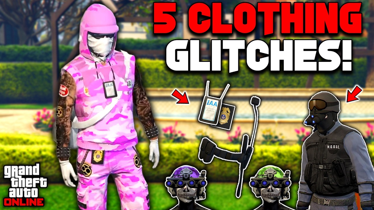 5 багов с одеждой в одиночной игре GTA 5 Online 2026!