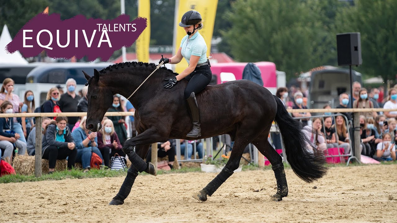 Fliegende Galoppwechsel reiten - Livetraining auf der Equitana Open Air
