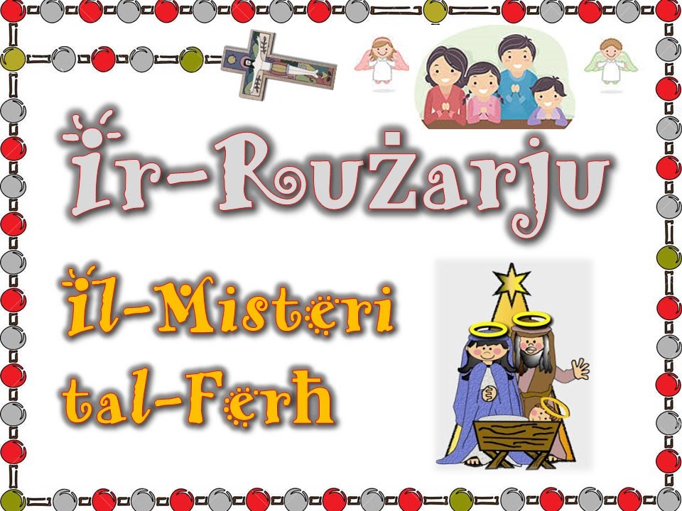 RUZARJU TAL-FERH GHAT-TFAL U GHALL-FAMILJA KOLLHA