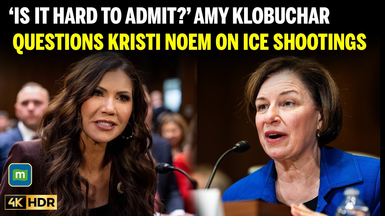 ‘You’ve Killed Them’: Sen. Amy Klobuchar Grills DHS Sec. Kristi Noem Over Minnesota ICE Shootings