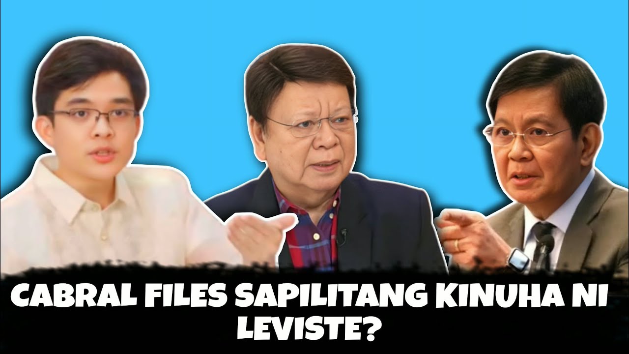 Sen.Marcoleta Abogado Ng Mga Discaya!!?Cong.Leviste Sapilitang Kinuha Ang Cabral Files!!?