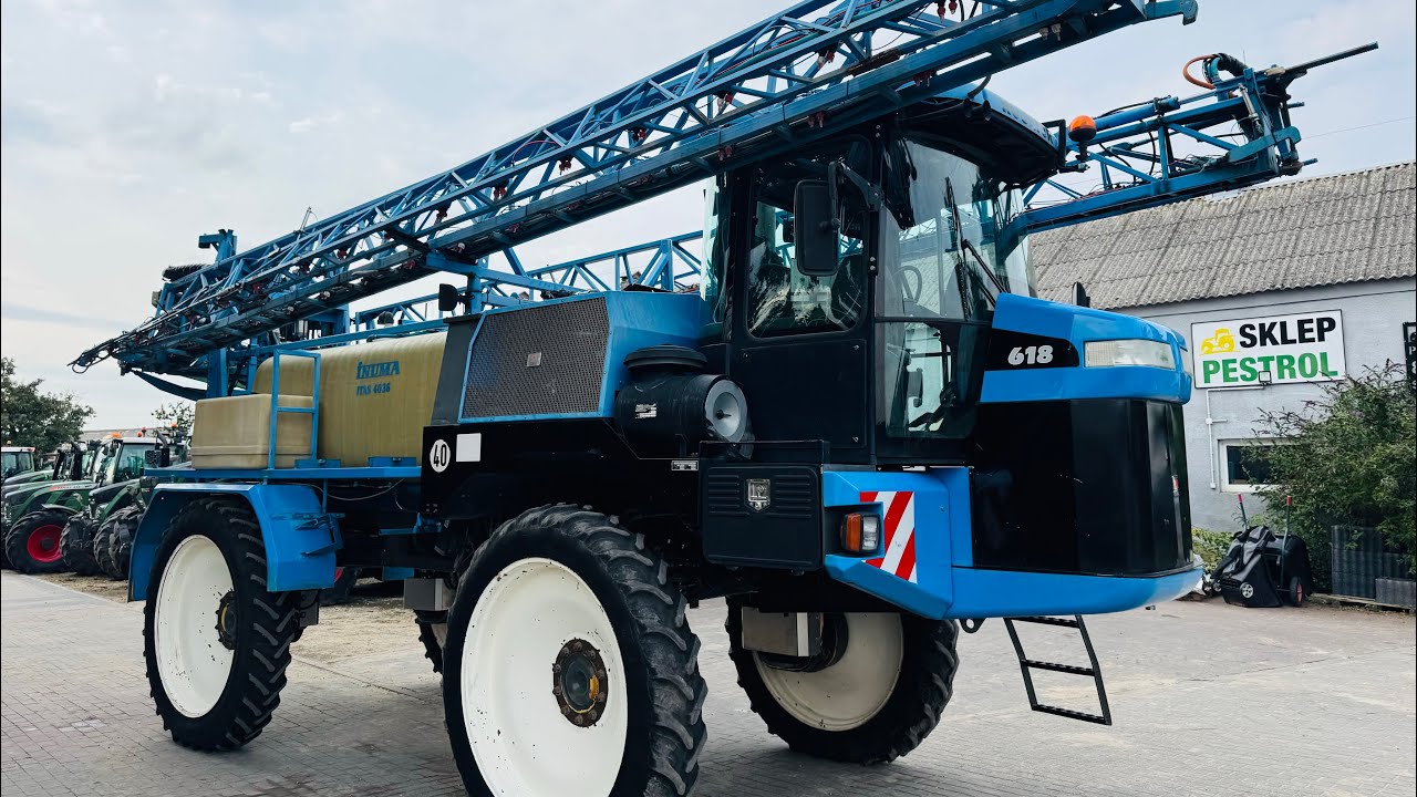 Opryskiwacz samojezdny ROGATOR 618, 2003r, 4000 litr&oacute;w, 36 m lance, nawigacja GPS, prezentacja 