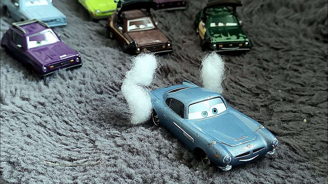 Can Finn McMissile Escape From The Cunning Lemons: Disney cars stop motion