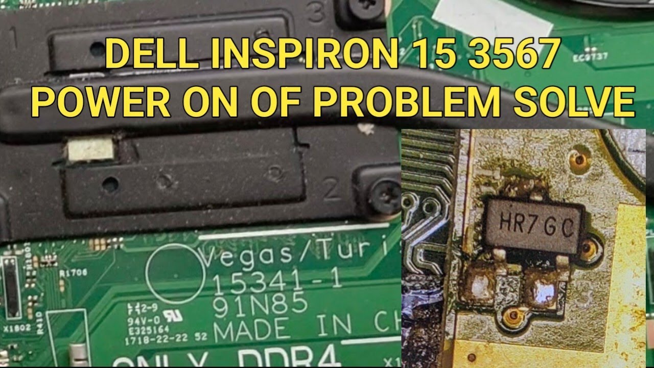 DELL INSPIRON 3567 | 15341-1 POWER ON OF PROBLEM SOLVE