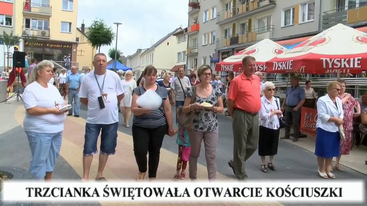 TRZCIANKA ŚWIĘTOWAŁA OTWARCIE KOŚCIUSZKI [iTV TRZCIANKA]
