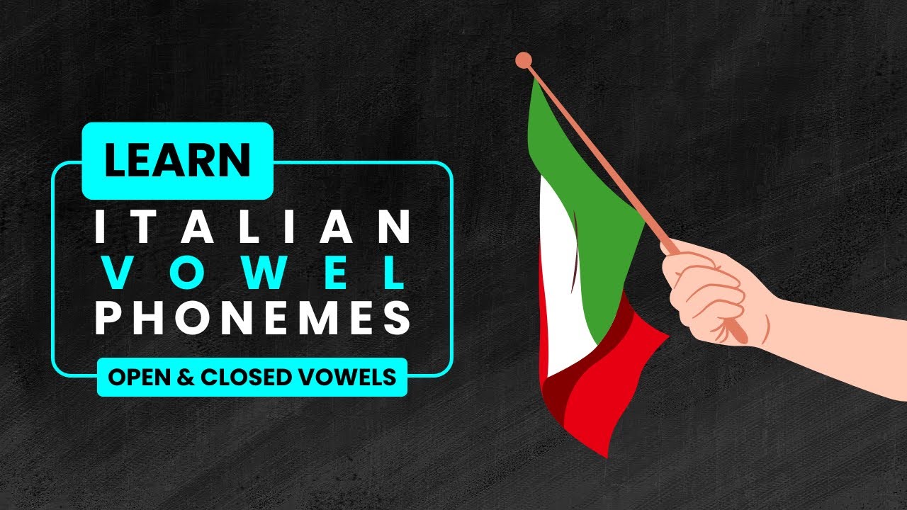 What's The Difference Between Open & Closed Vowels? Italian Explains (Learn Italian: Zero to Hero)