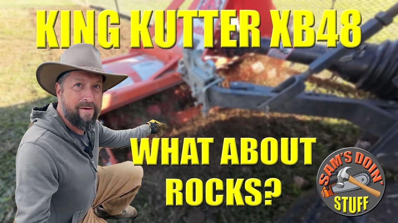 Культиватор King Kutter XB48: А КАК НАСЧЕТ КАМНЕЙ?