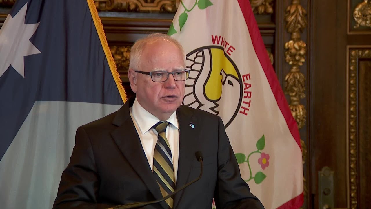 LIVE | Gov. Tim Walz to speak at Fire Service Day
