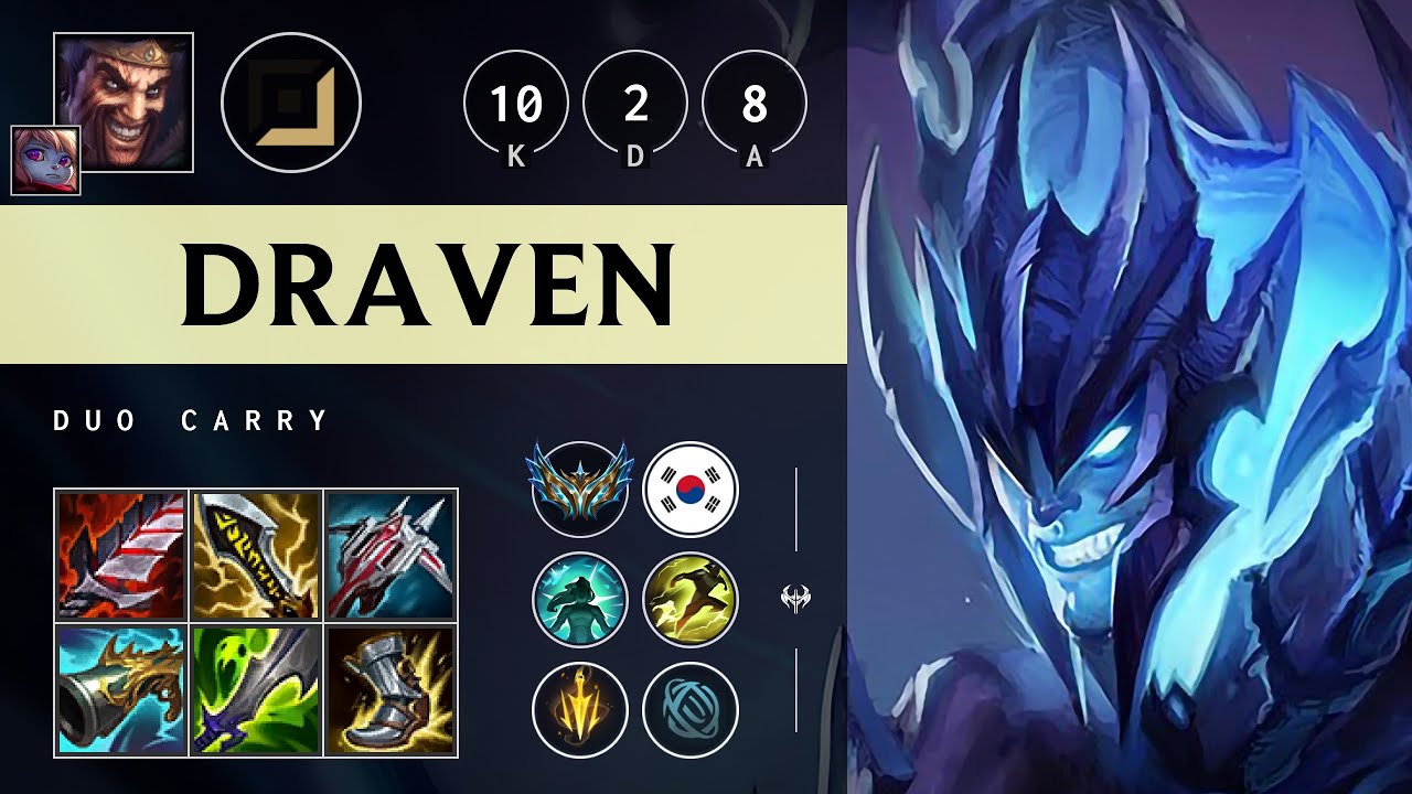 Draven ADC vs Ashe - KR Challenger Patch 25.04