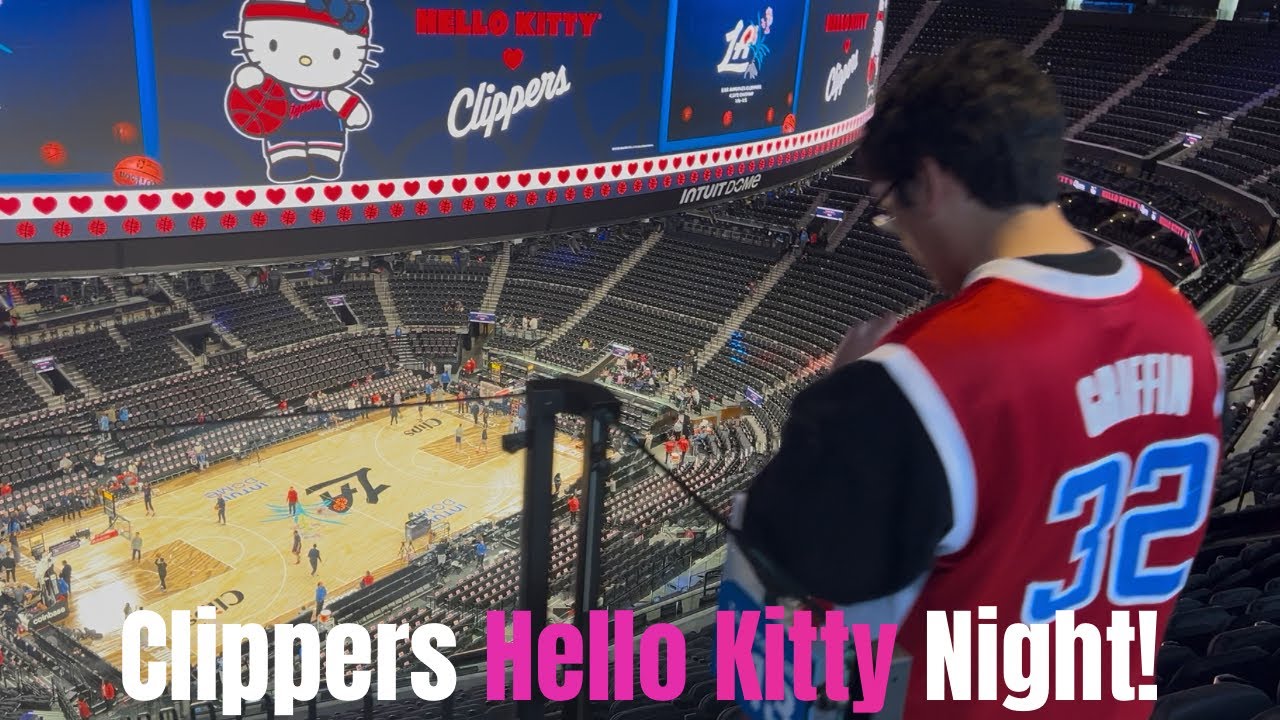 Inside Intuit Dome: A Walking Tour Before Clippers Hello Kitty Night! #nba #losangeles