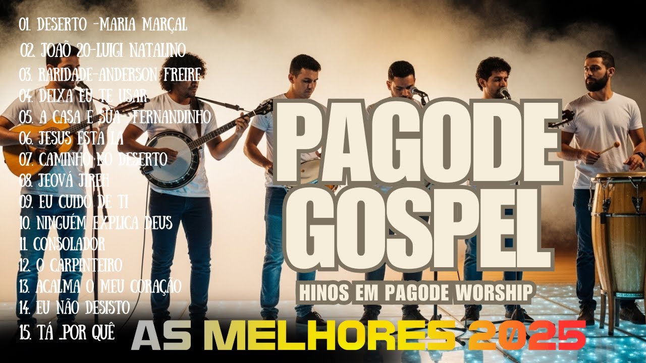PAGODE GOSPEL- MUSICAS EVANGELICAS EM PAGODE- hinos em pagode- grabiela rocha, fernandinho, PARTE 5