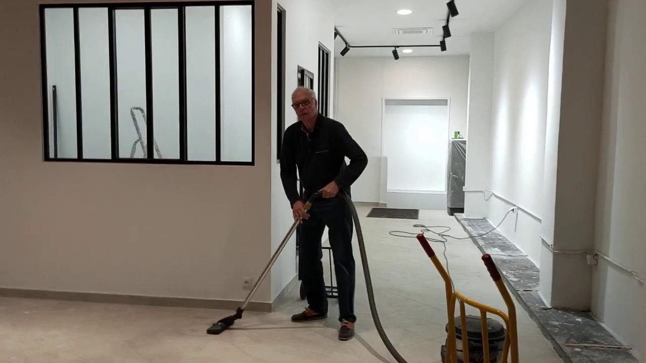 travaux rénovation magasin chocolatier