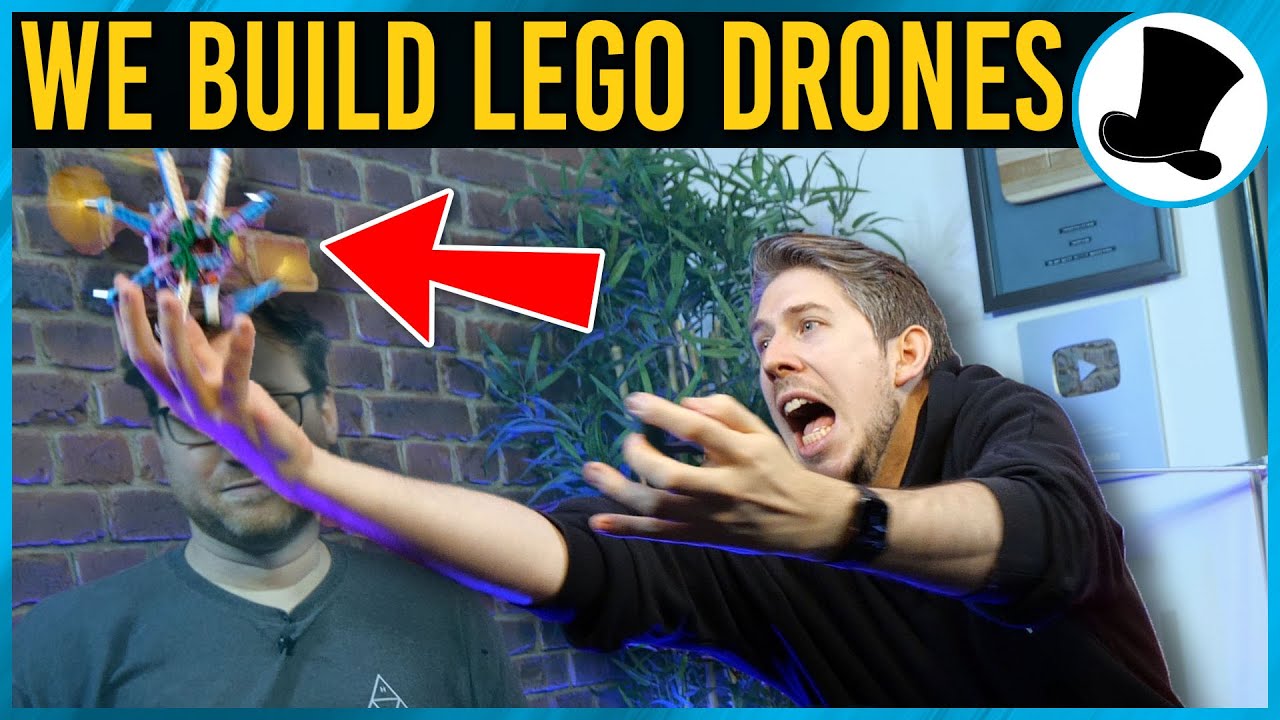 WE BUILD & FLY REAL LEGO DRONES!
