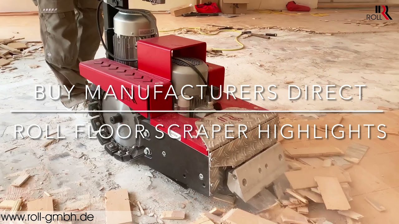 Roll Floor Scraper Highlight | BMD Learning Series