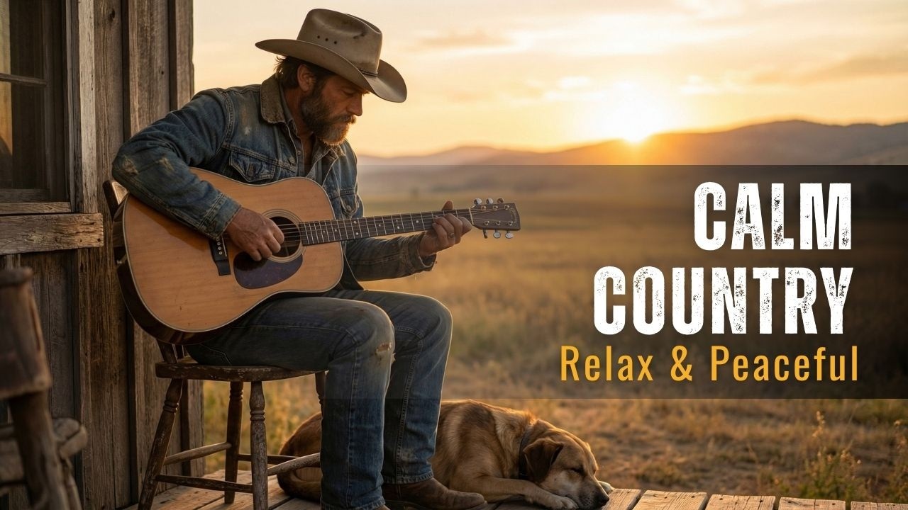 【Calm Country 55】Relax Playlist / for Peaceful / Work / Pop / Ballad / Study / Coffee 🤠🎶