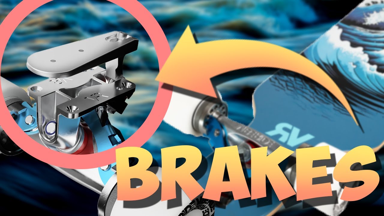 This Longboard has BRAKES!