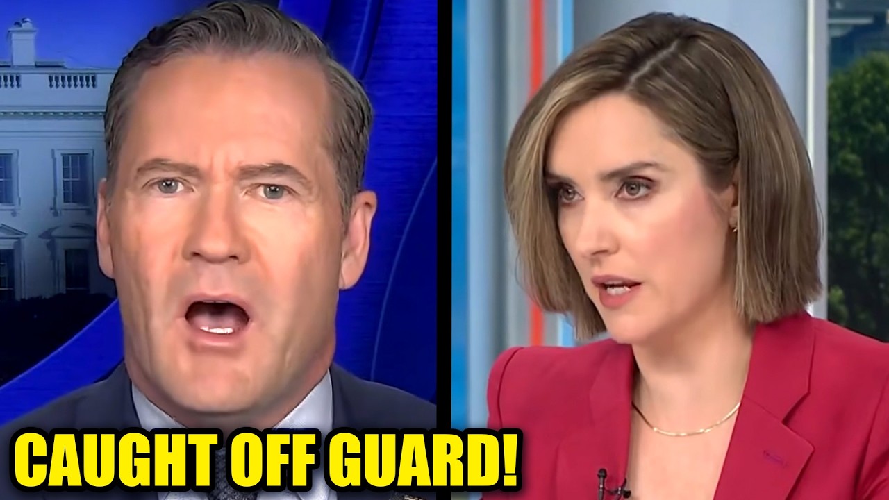 Trump Stooge CRUMBLES when Reporter Doesn't Back Down