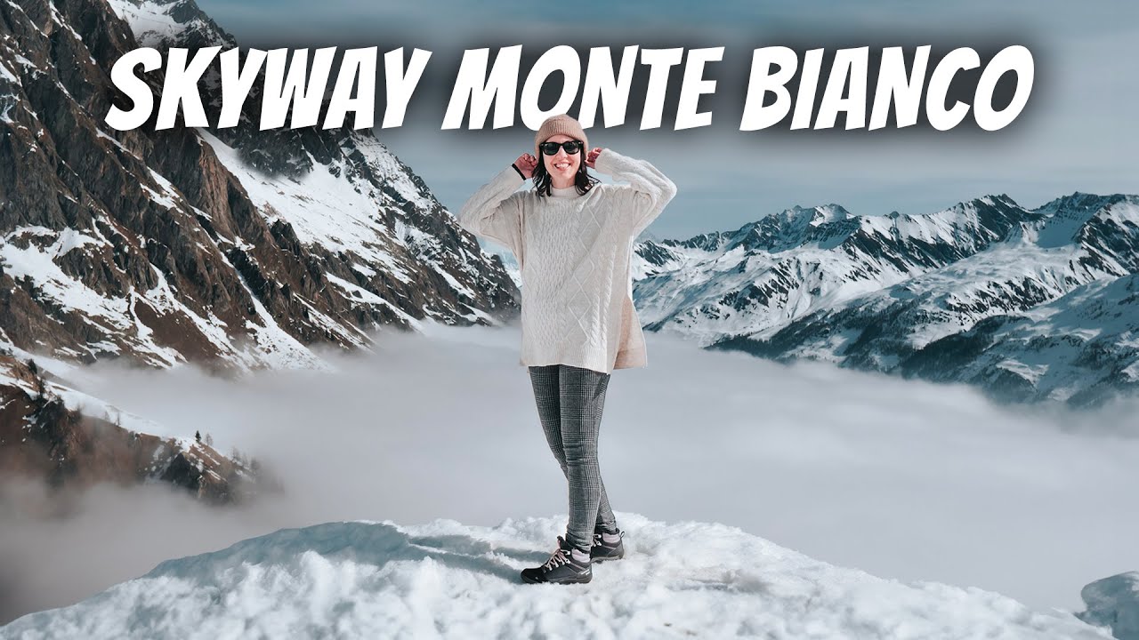 L'incredibile SKYWAY MONTE BIANCO 🚠 a 3466 metri sopra le NUVOLE