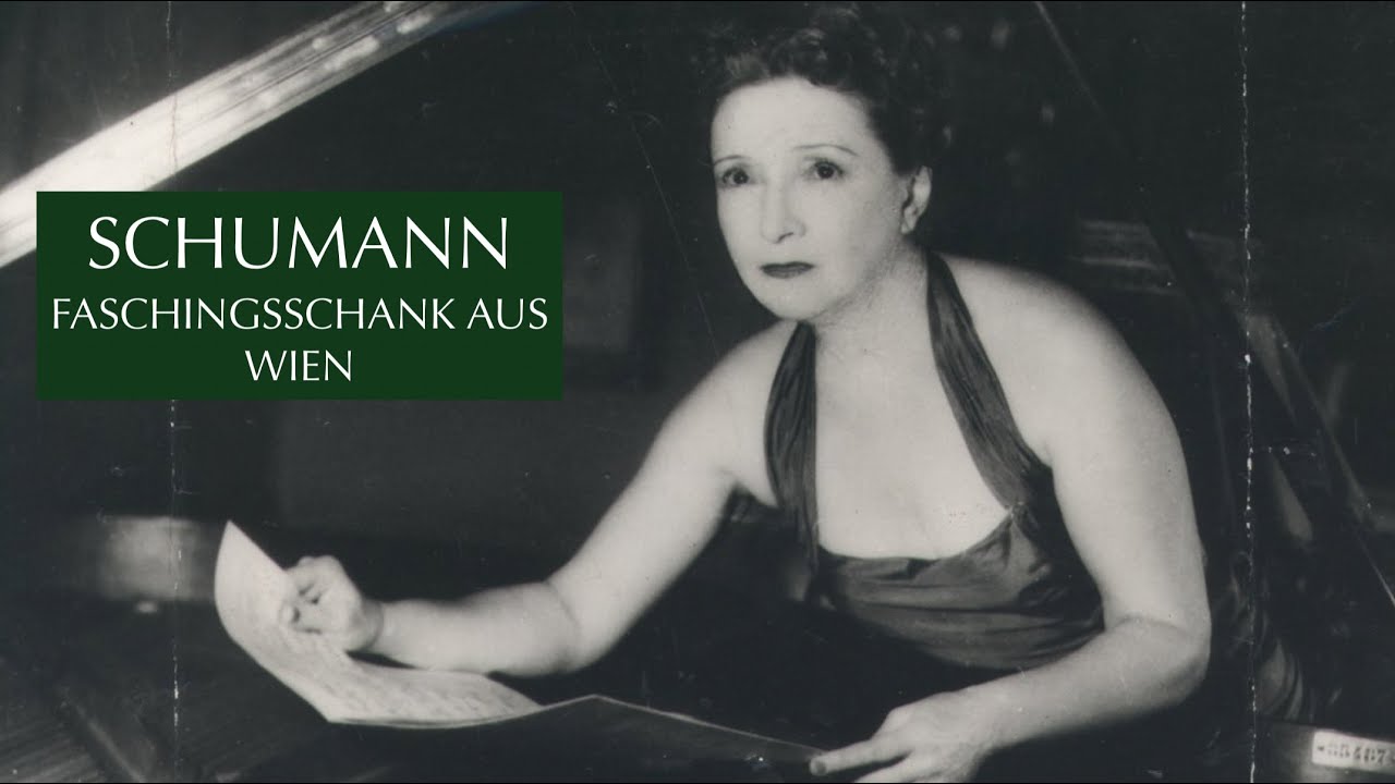 Schumann, Faschingsschwank aus Wien, Op 26 / Magda Tagliaferro (1934)