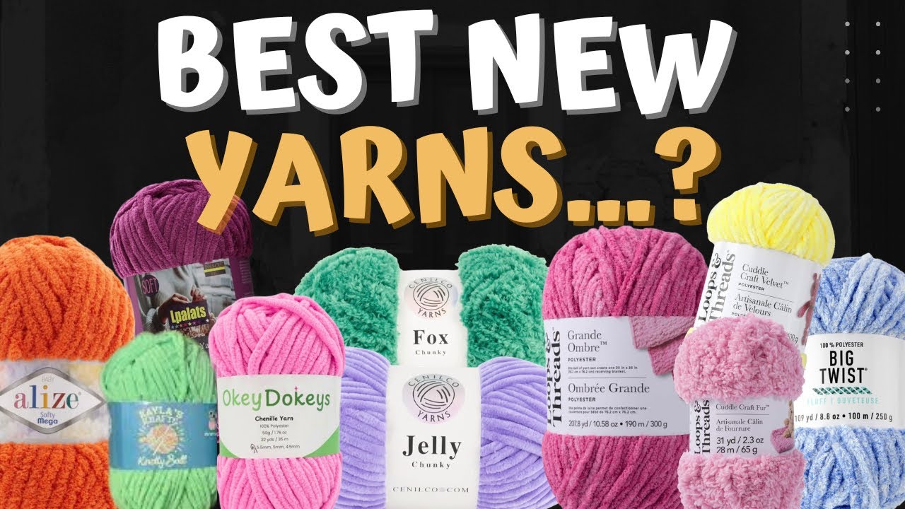 I Tested 10 NEW Yarns for Amigurumi (4 Just Released!)
