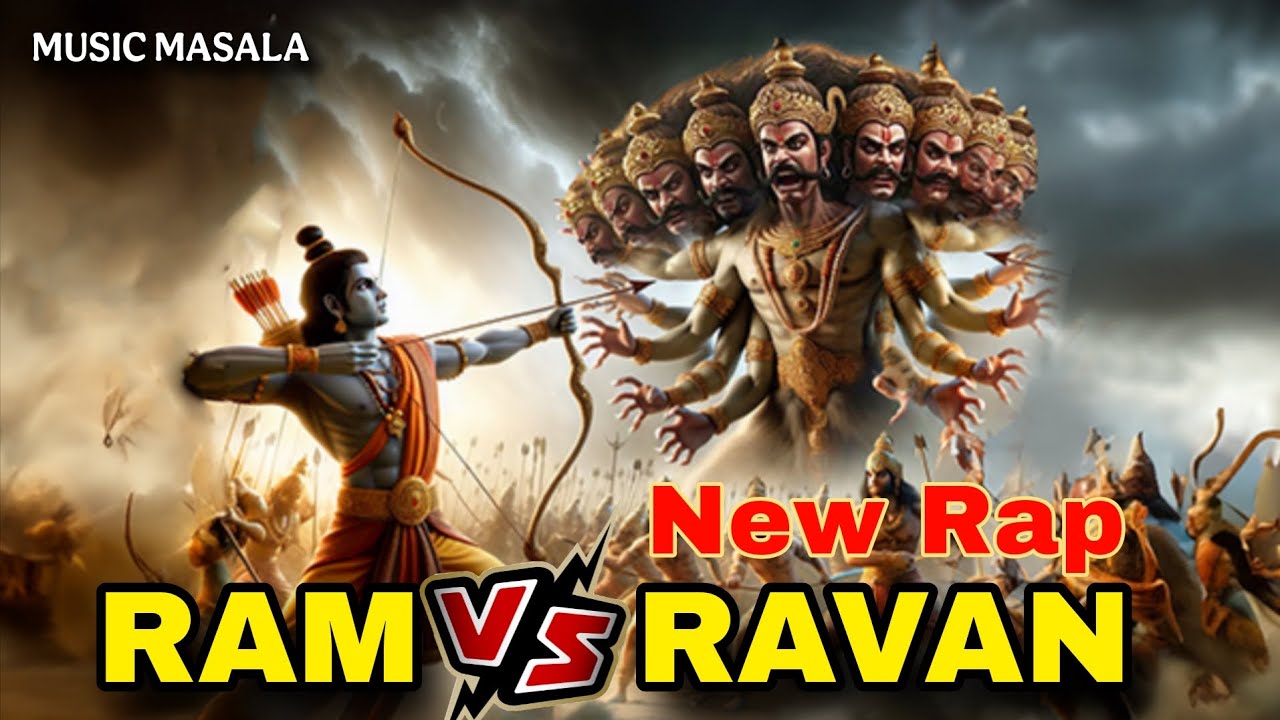 ​🏹 RAM Vs RAVAN 😈 : The Ultimate Rap Battle | Music Masala