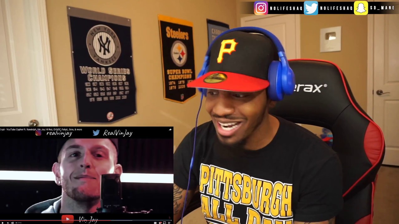 Crypt - YouTube Cypher ft. Randolph, Vin Jay, Hi Rez, CHVSE, FabvL, Scru, & more | REACTION