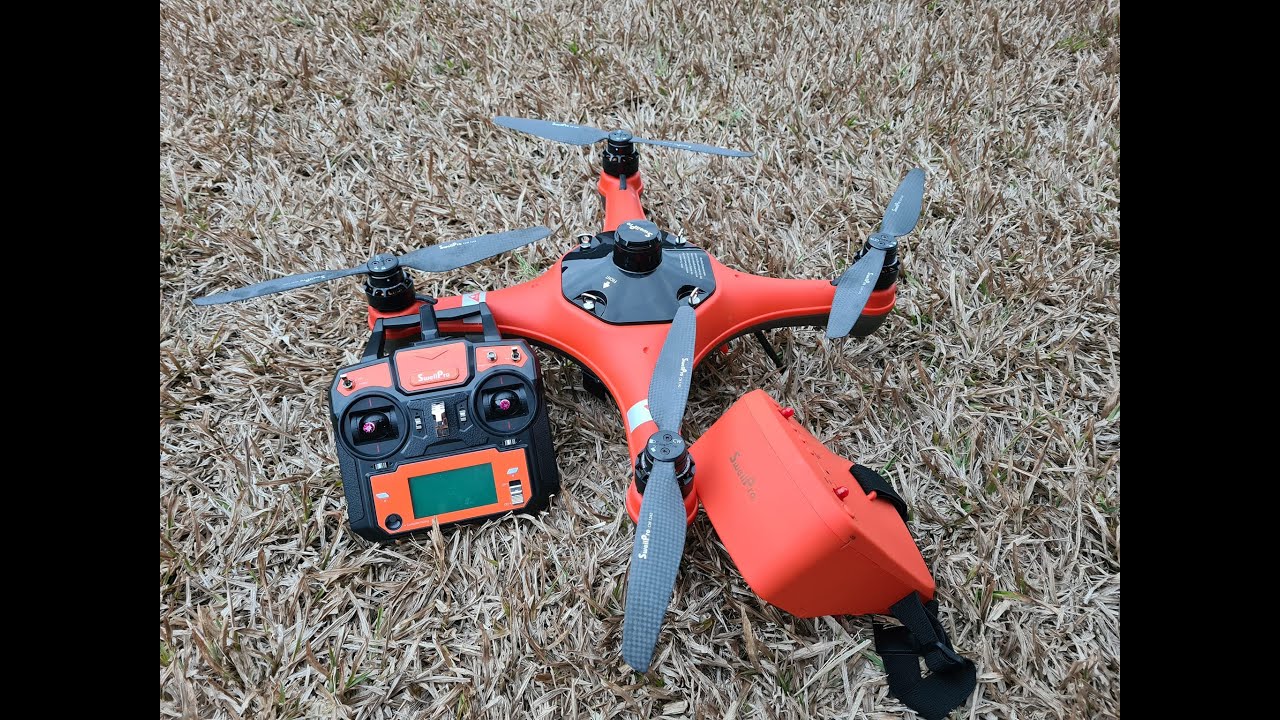 My first bait drop with the new SwellPro FD1 Drone