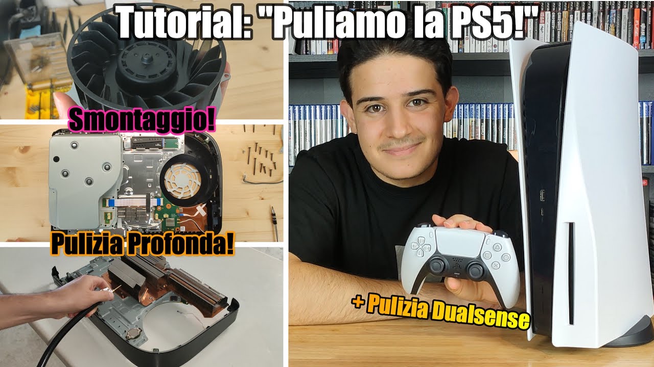 Come Smontare e Pulire la PS5! [Guida Passo Passo] + Pulizia Dualsense!