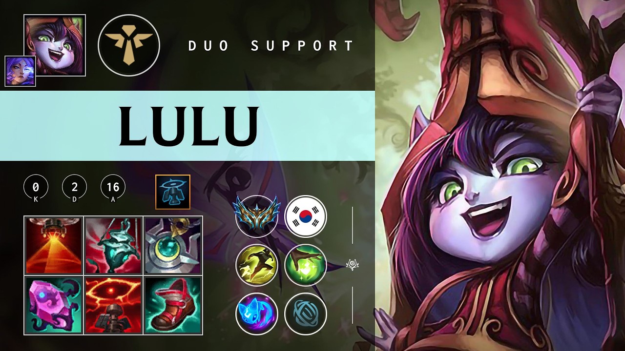 Lulu Support vs Neeko - KR Challenger Patch 26.06