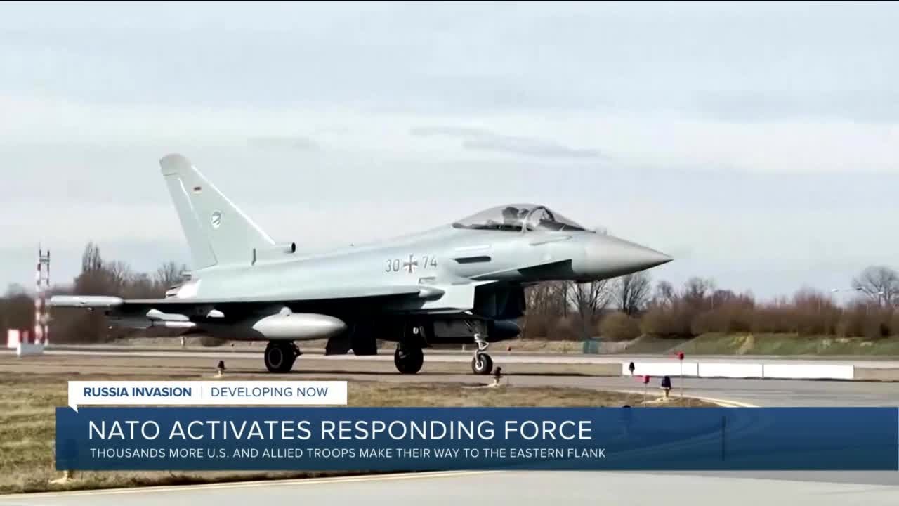 NATO activates response force in historic first as leaders agree to bolster eastern forces