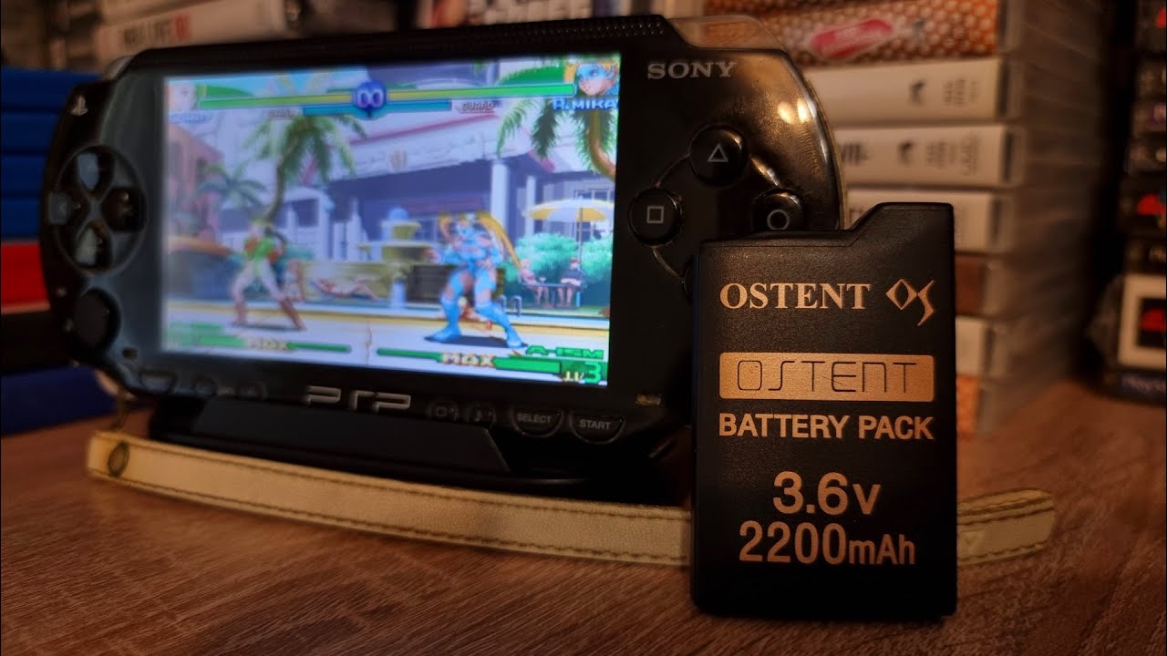 OSTENT BATTERY PACK - не оригинальный, но рабочий аккумулятор для PSP