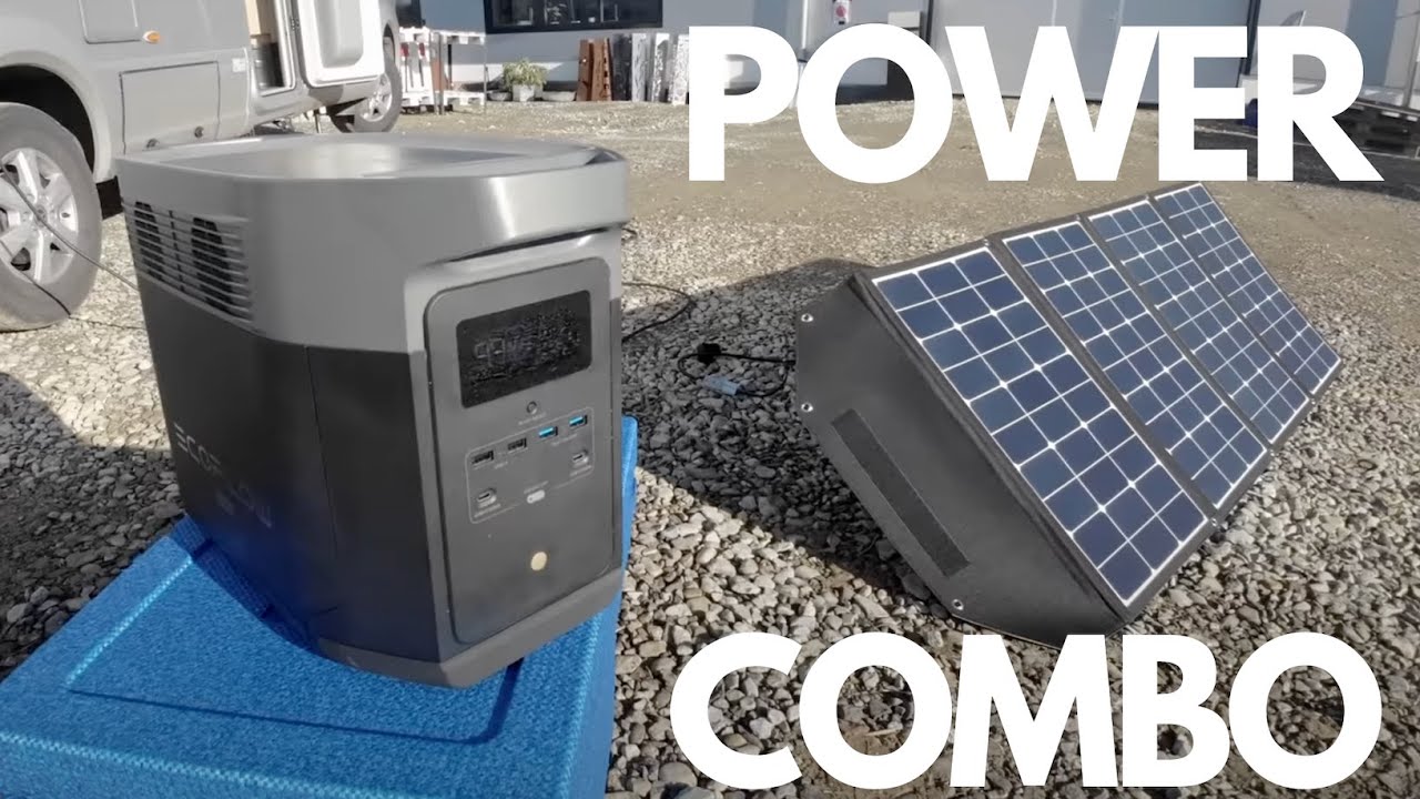EcoFlow Delta Max + Wattstunde SunFolder 200wp SUPERCHECK