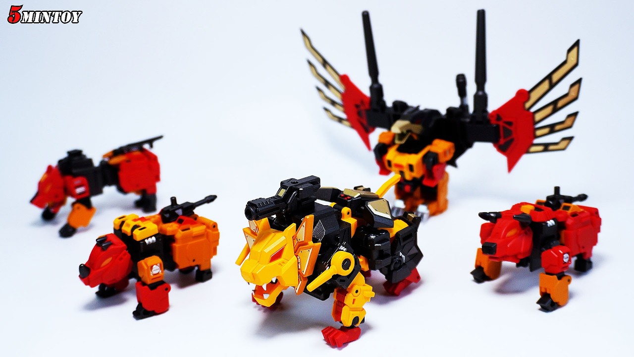 5 Combine! Triple Transformer Predaking