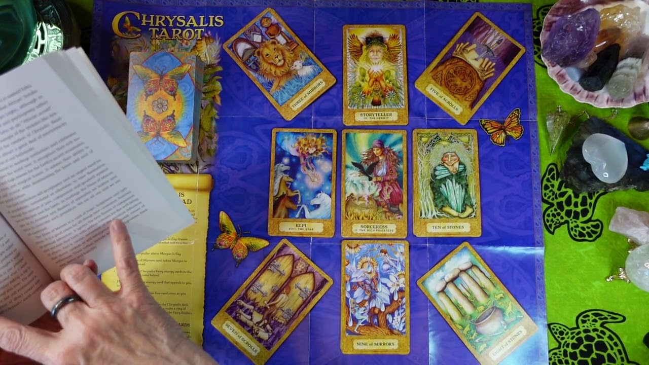 LOVE THE CHRYSALIS TAROT? TRY THE CHRYSALIS FAIRY RING SPREAD - Explained and Demonstrated for you!