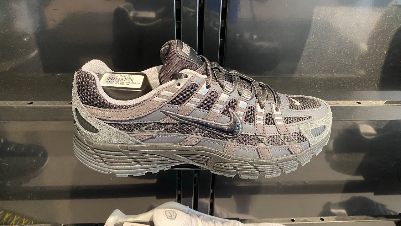 Nike P-6000 (Anthracite/ Chrome/ Metallic Silver/ Black) - Style Code: HF0015-002