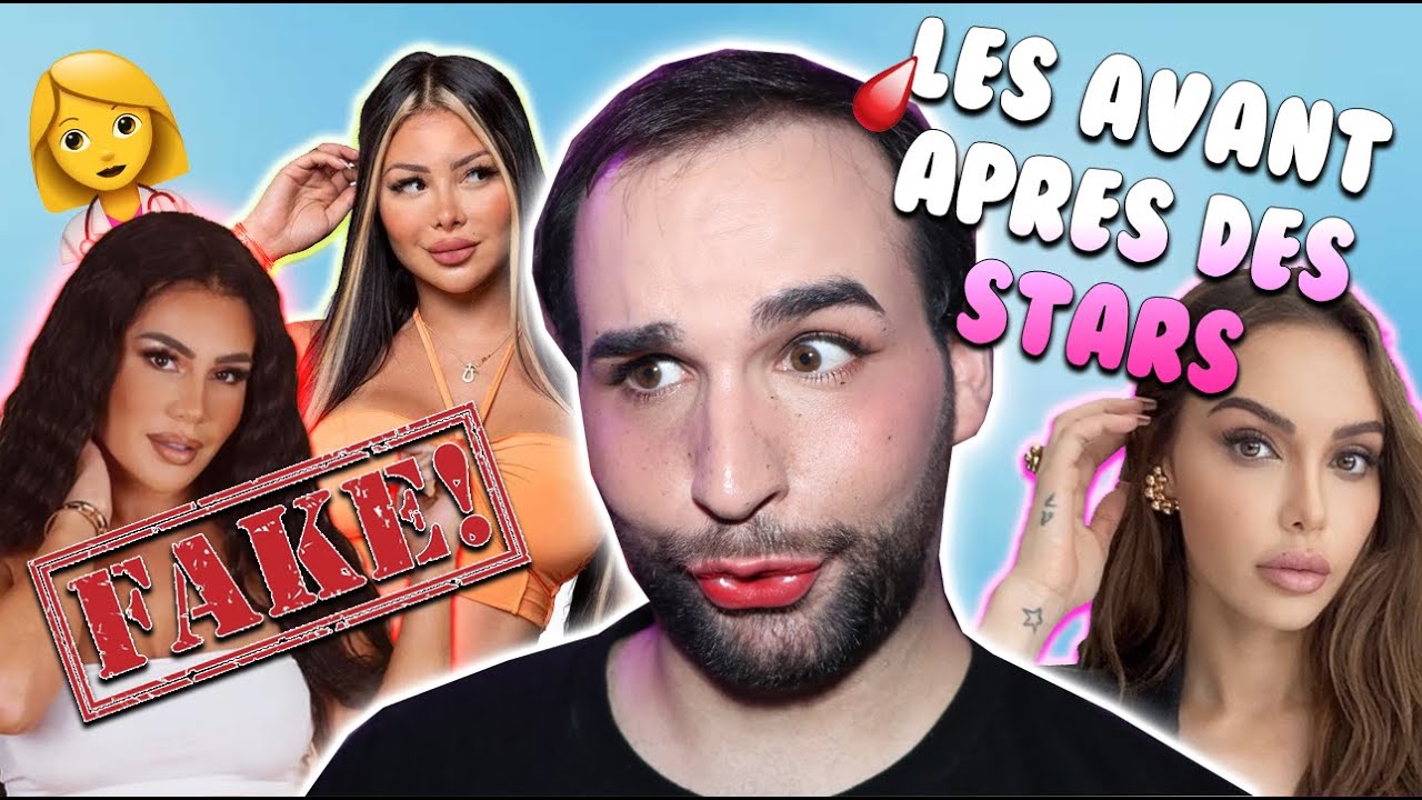REACTION : AVANT APRES des STARS DE TÉLÉ-RÉALITÉ : Maeva Ghennam, Nabilla, Jessica Thivenin ...