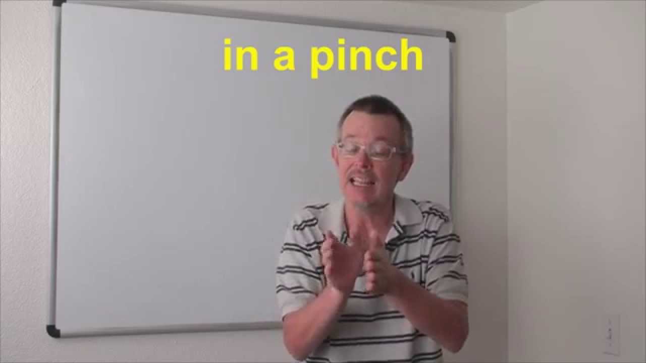 Learn English: Daily Easy English Expression 0547: in a pinch